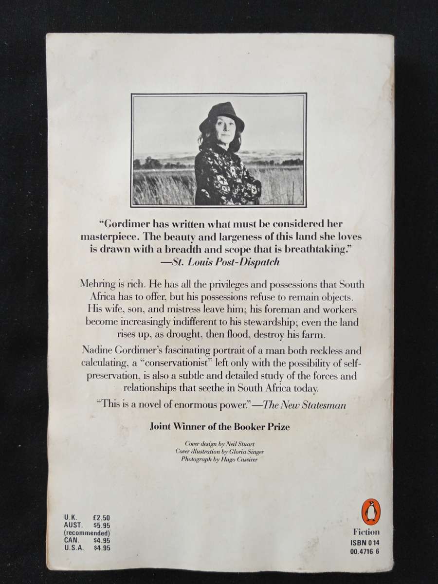 The Conservationist by Nadine Gordimer