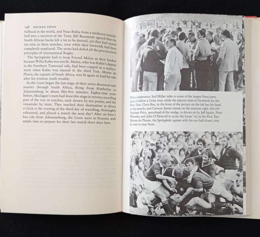 Injured Pride The Lions in South Africa by Carwyn James & Chris Rea