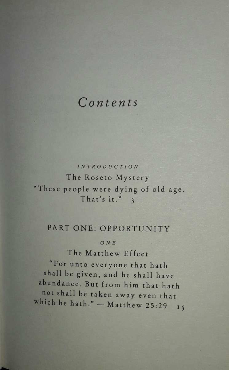 Outliers - The Story Of Success - Malcolm Gladwell