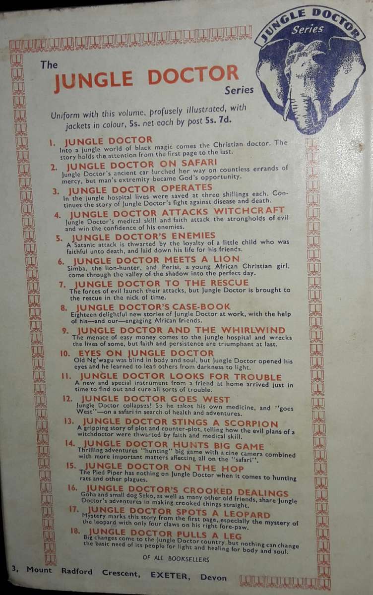 Jungle Doctor - Paul White