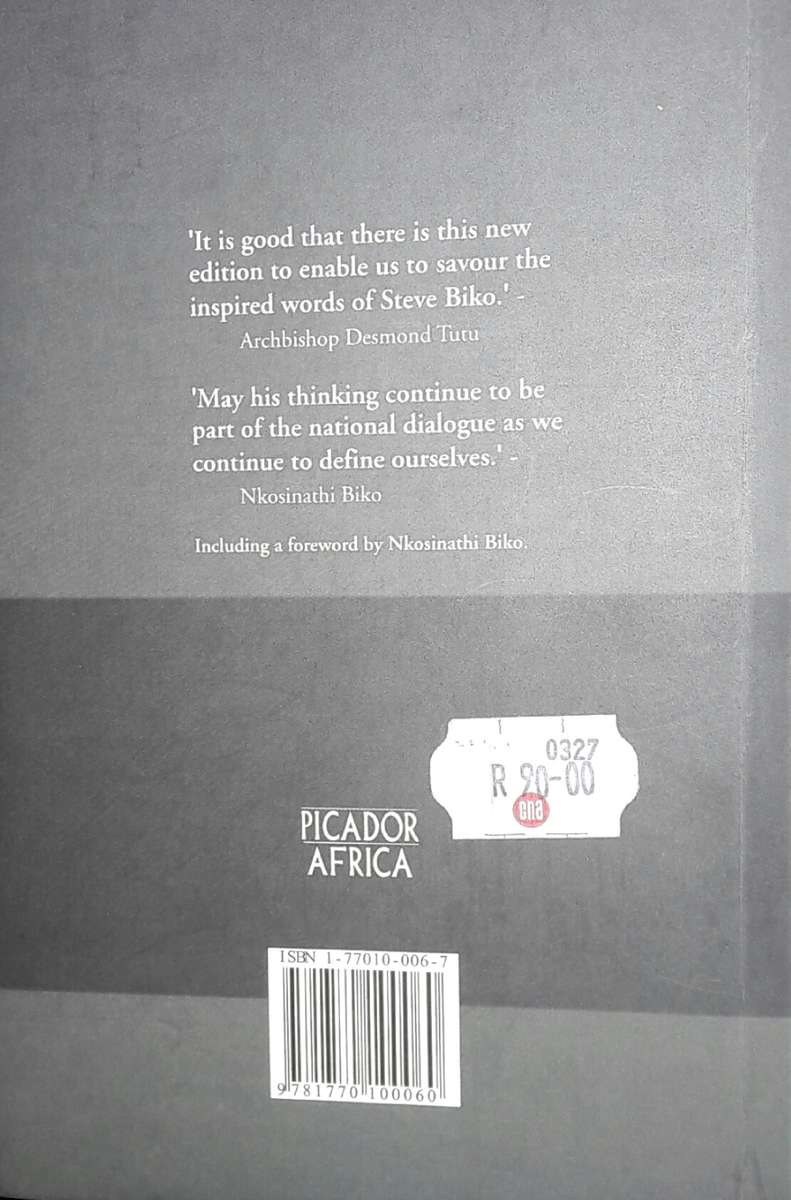 I Write What I Like - Steve Biko