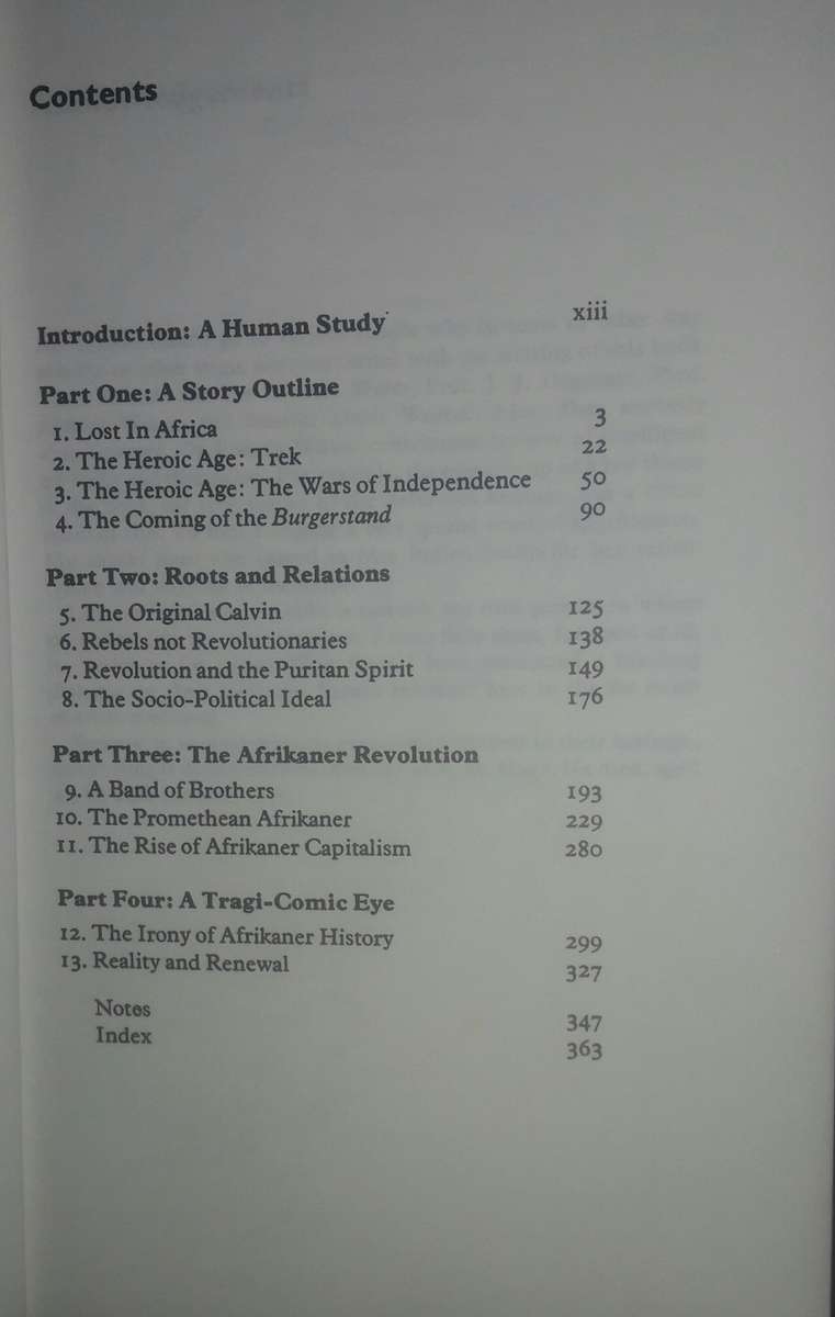 The Puritans In Africa - W A de Klerk