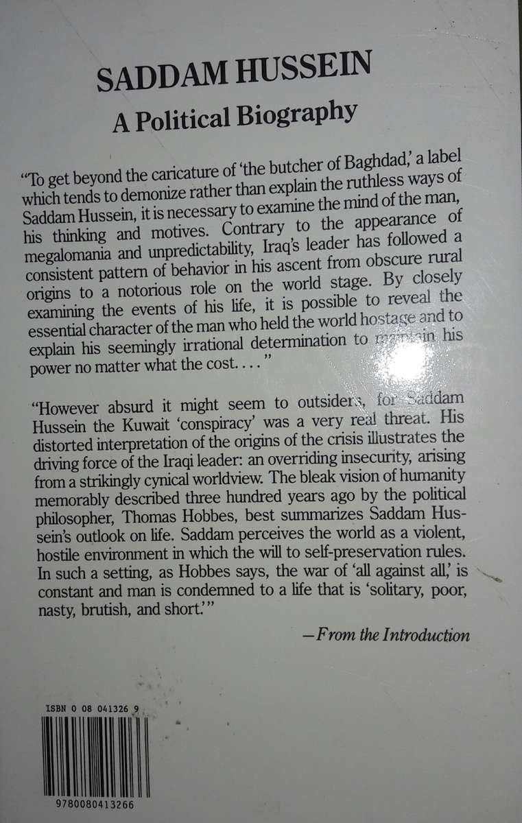 Saddam Hussein - A Political Biography - Efraim Karsh & Inari Rautsi