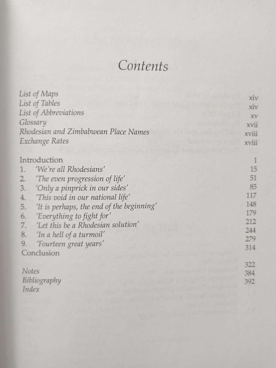 Rhodesians Never Die by Peter Godwin & Ian Hancock