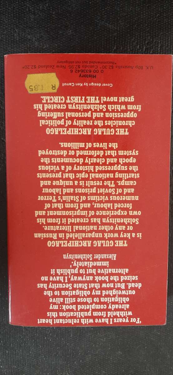 The Gulag Archipelago by Alexander Solzhenitsyn