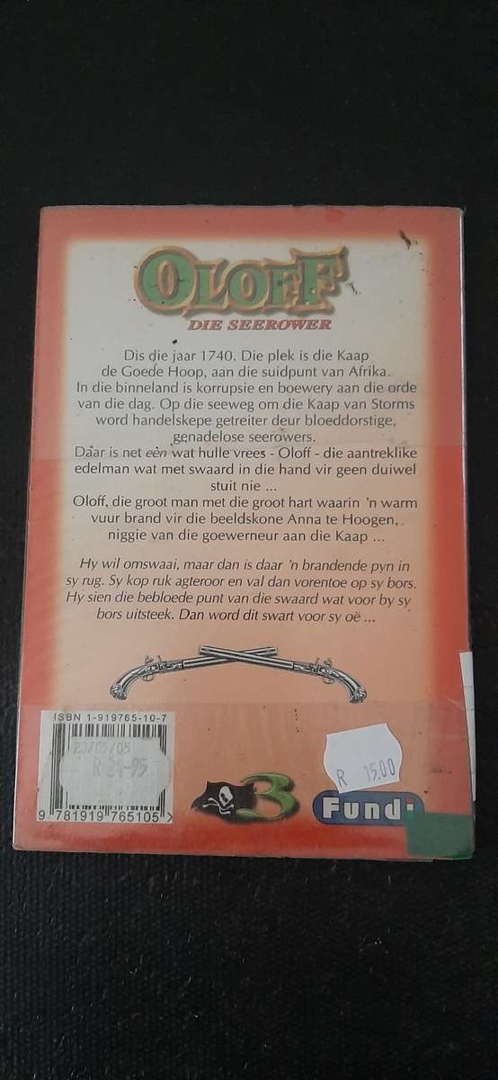 Oloff Die Seerower - Die Skuim van die See by Gerrie Radlof