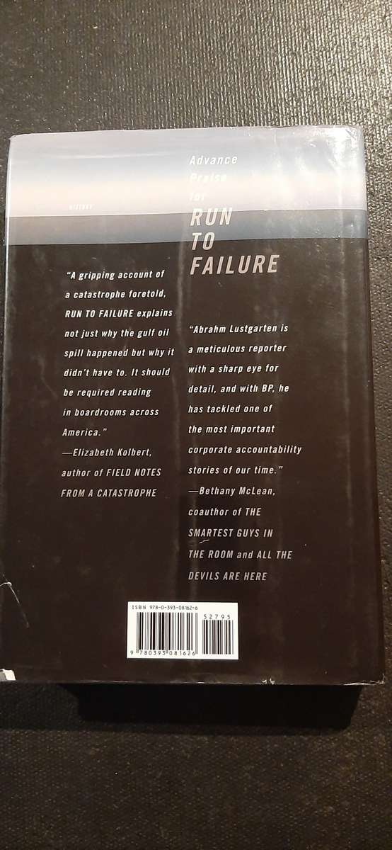 Run to Failure by Abrahm Lustgarten