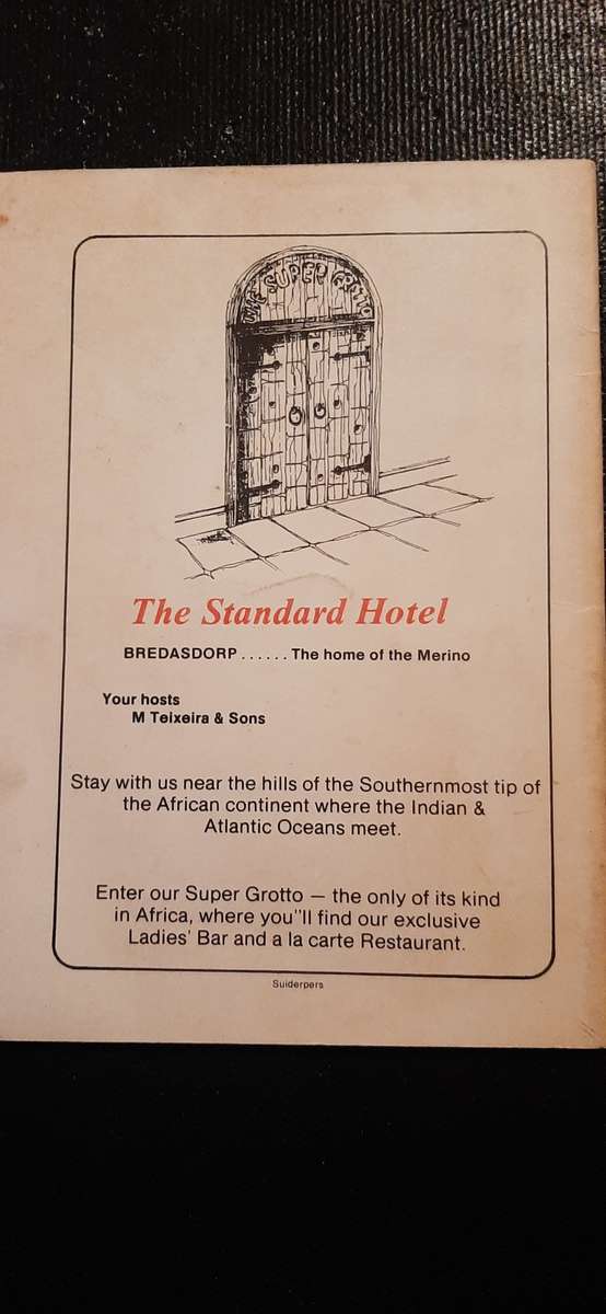 Bredasdorp Napier Jubilee Edition 1838 - 1988