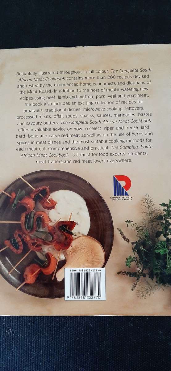 The Complete South African Meat Cookbook Compiled by the Home Economists of the Meat Board