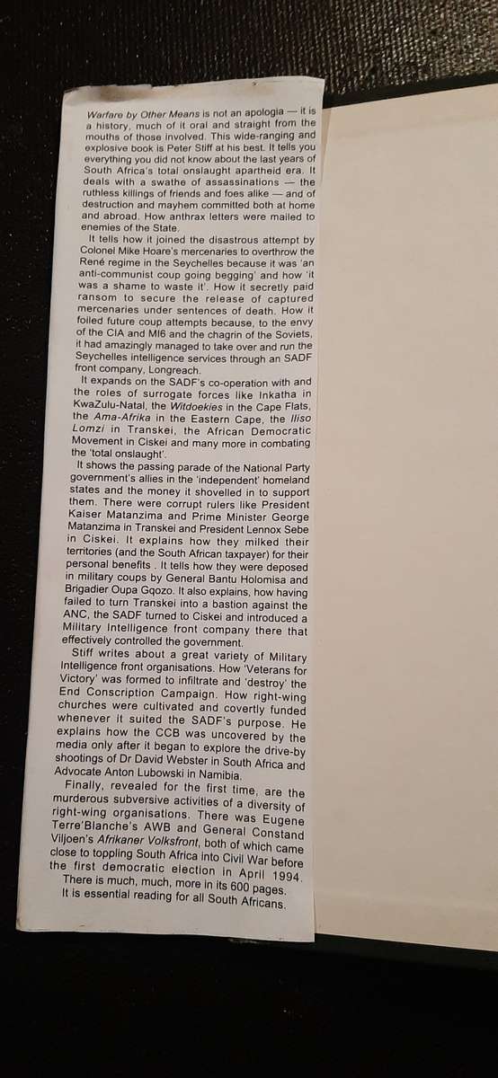 Warfare By Other Means by Peter Stiff