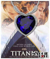 TITANIC HEART OF THE OCEAN WITH SWAROVSKI ELEMENTS