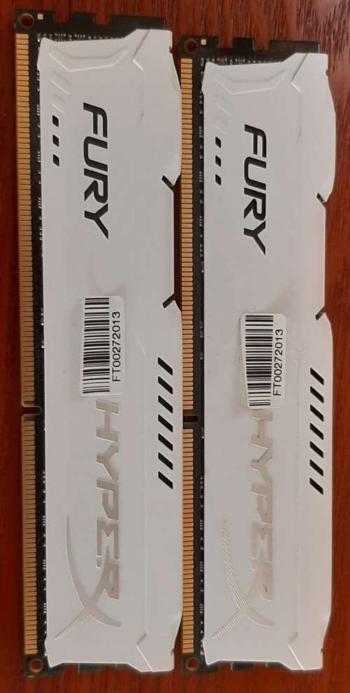 Kingston HyperX FURY 16gb (2x8gb) DDR3