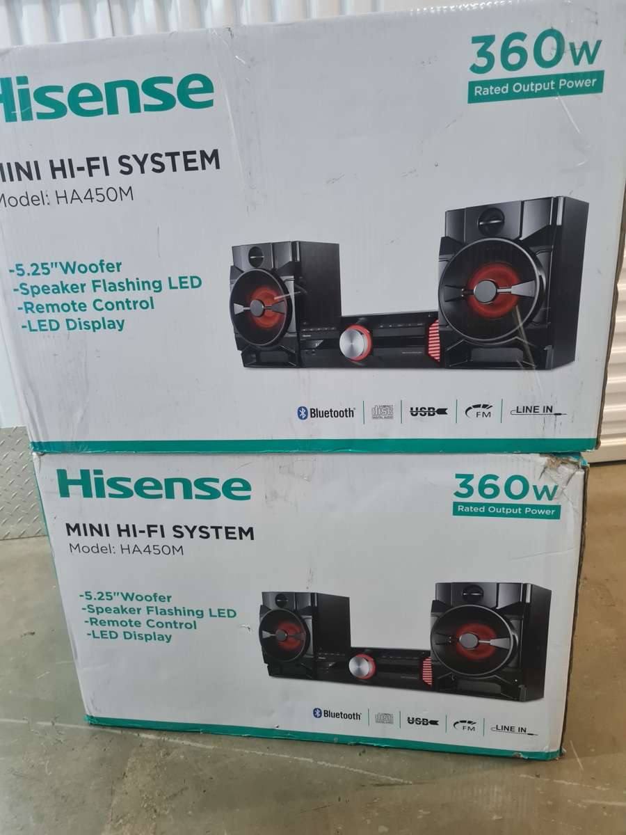 HISENSE HA450M 360W BLUETOOTH HIFI SYSTEM
