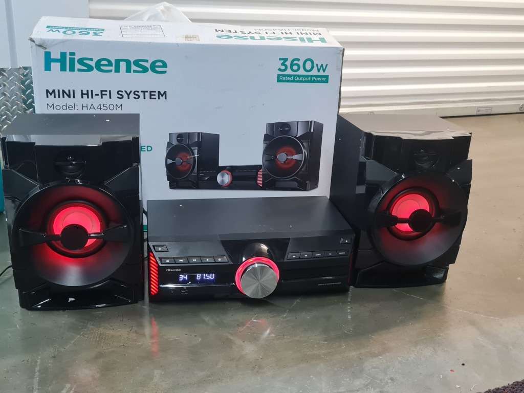 HISENSE HA450M 360W BLUETOOTH HIFI SYSTEM