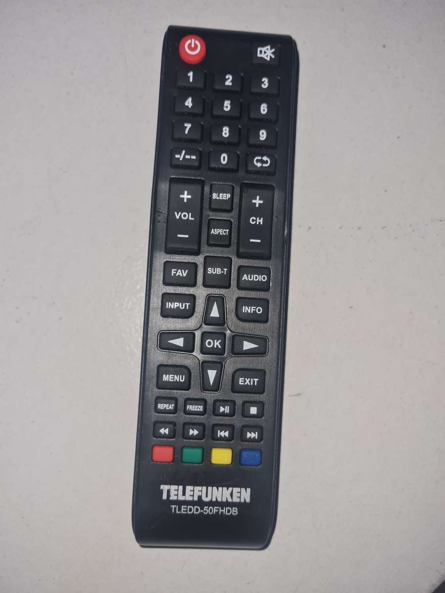 TELEFUNKEN TLEDD-50FHDB REMOTE CONTROL