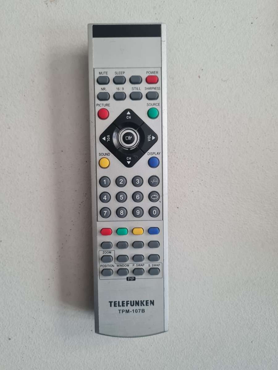 TELEFUNKEN TPM-107B ORIGINAL REMOTE CONTROL