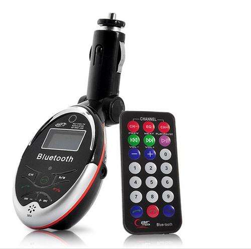 Easy Bluetooth Car Kit - Handsfree Phone Calls + Music + FM Transmitter - B47