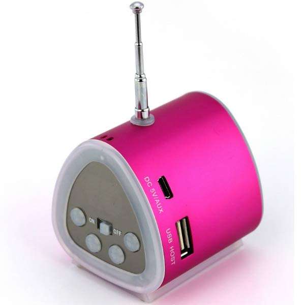 Electromann SA - Portable Speaker Support FM Radio TF Card U Disk 3.5mm Audio Plug