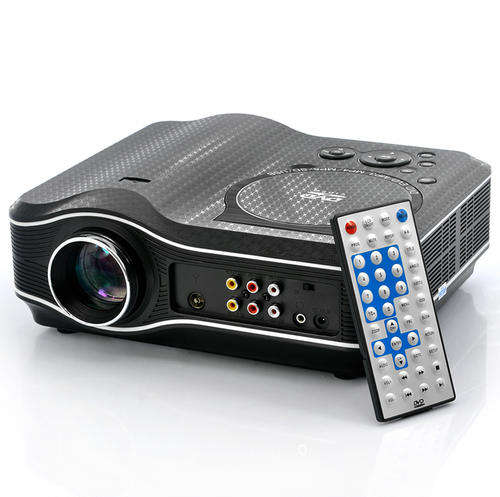 Electromann SA - LED Projector with DVD Player - 800x600, 30 Ansi Lumens, 100:1