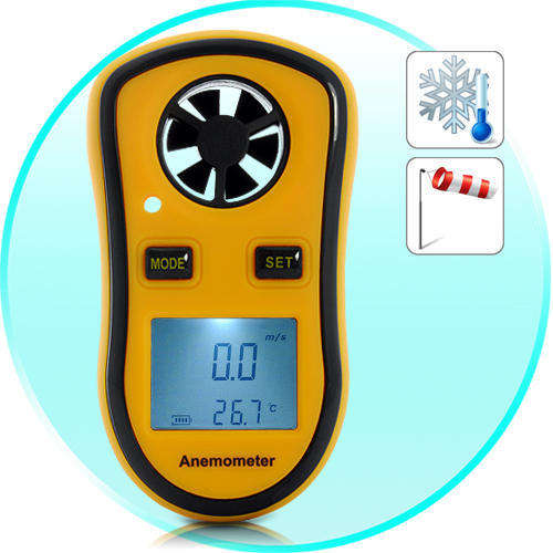 Wind Speed Meter (Digital Anemometer with Thermometer) - G313