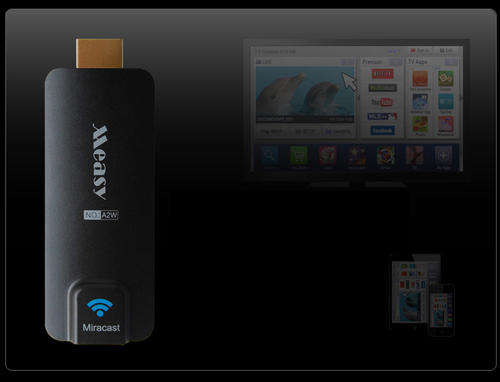 Measy A2W Chromecast Miracast DLNA Airplay WiFi HDMI Multi-media Dongle for Smartphone Tablet PC Lap