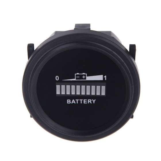 Battery Status Charge Indicator Monitor Meter Gauge LED Digital 12V/24V/36V/48V/72V
