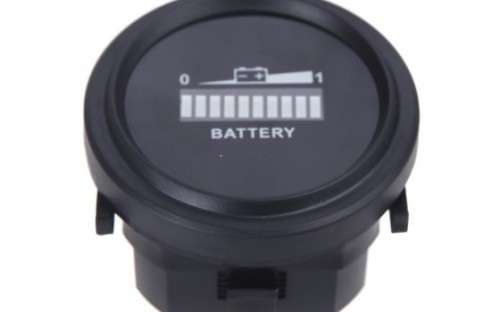 Battery Status Charge Indicator Monitor Meter Gauge LED Digital 12V/24V/36V/48V/72V