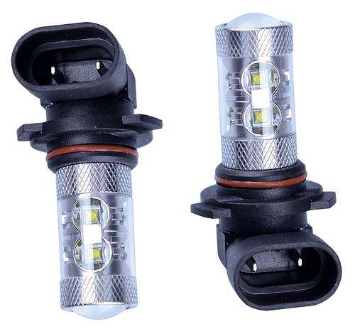9005 LED Fog Lights Bulbs CREE 50W 6000K Warm White LED Fog Beam Lamp