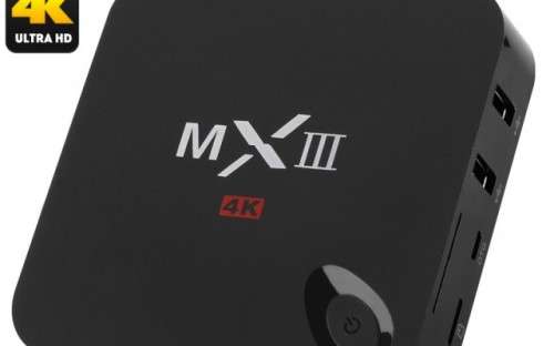MXIII 4K Android 4.4 TV Box - Amlogic S802 Quad Core CPU, Octa Core Mali 450 GPU, 1GB RAM, XMBC, OTG