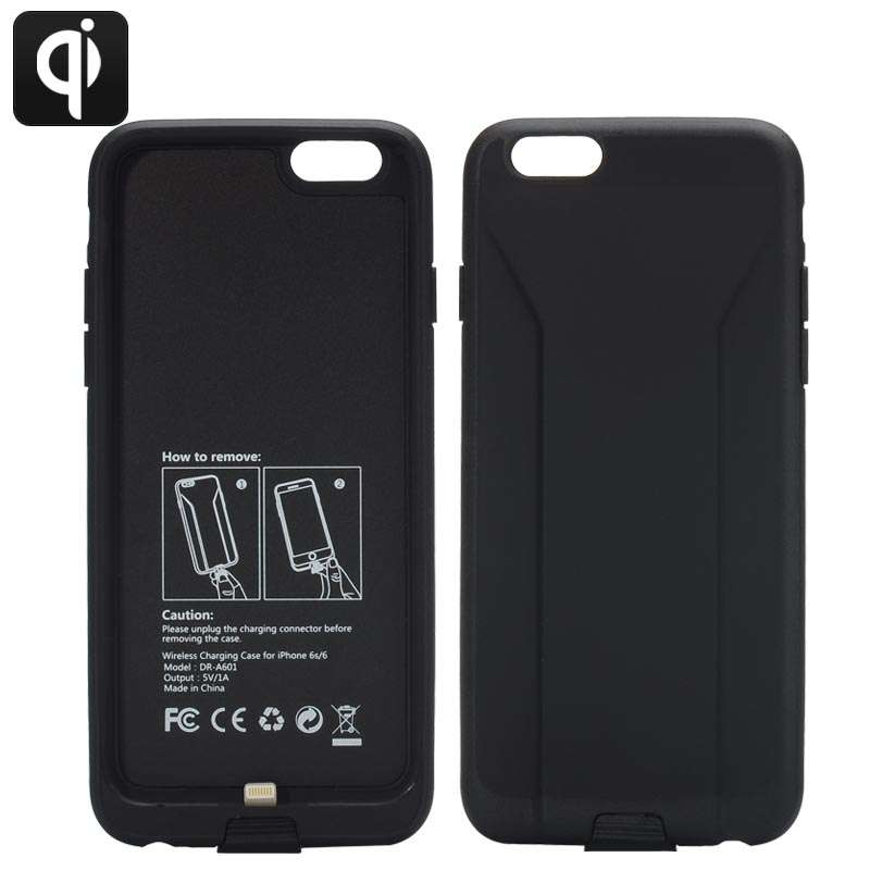 iPhone 6/6S Qi Wireless Charging Case - 4.7 Inch, DC 5V, PC+TPU Case Material - A589