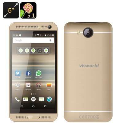 VKWORLD VK800X ANDROID SMARTPHONE-Gold