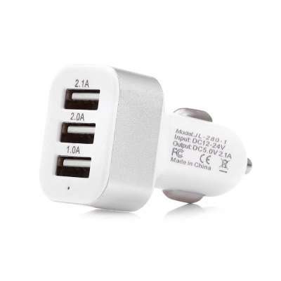 12 - 24V 3X USB PORT CAR CHARGER