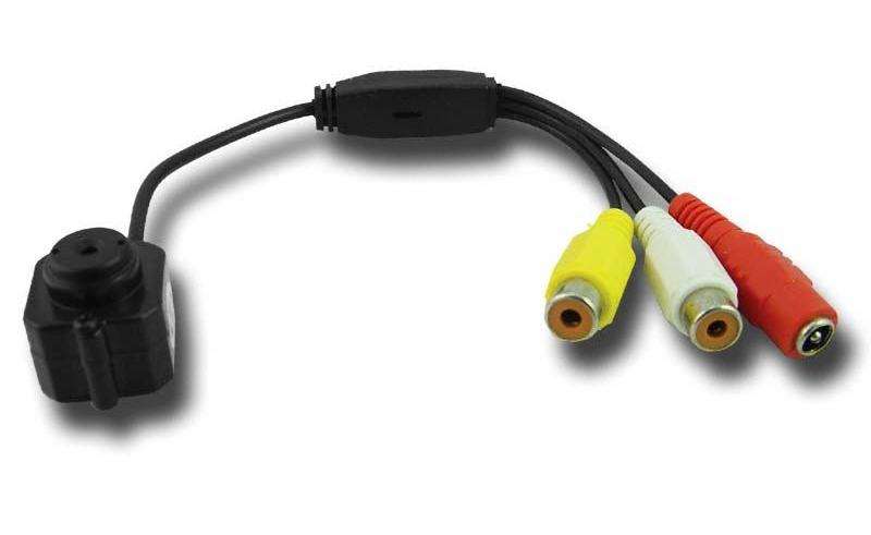 Micro Wired Pinhole Color Audio Camera