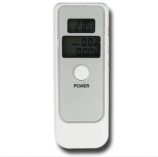 Breathalyzer Alcohol Tester - Dual LCD Display