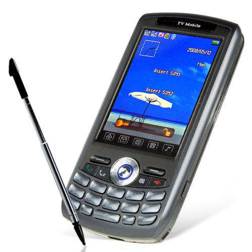 Quad Band Touchscreen Cell Phone - Dual SIM/Dual Standby (Black)