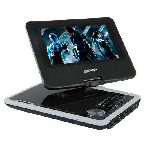 7 Inch Portable DVD Player with Swivel Screen + Analog TV