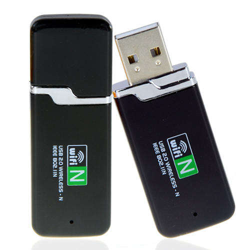 Wireless 802.11N USB Adapter - Hi-Speed WiFi Internet Connection