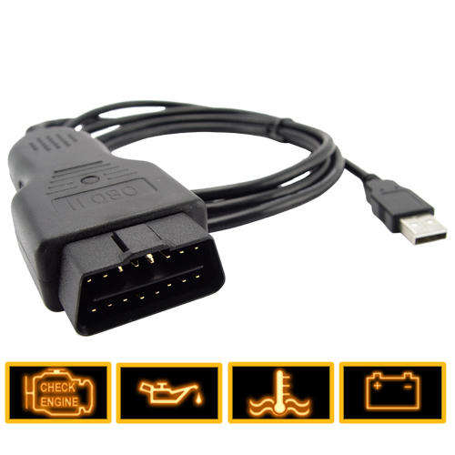 USB VAG Commander 5.1 OBDII Diagnostic Cable for VW and Audi