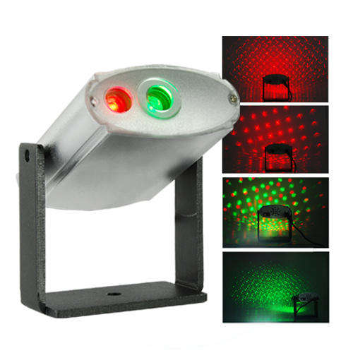 Laser Effects Projector With Red And Green Lights