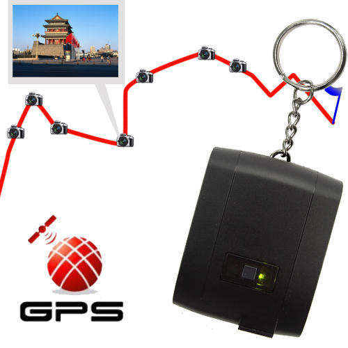 GPS Receiver + Data Logger + Photo Tagger (Keychain Edition)