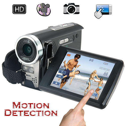 Deluxe HD Camcorder with 3 Inch Touchscreen + 60FPS
