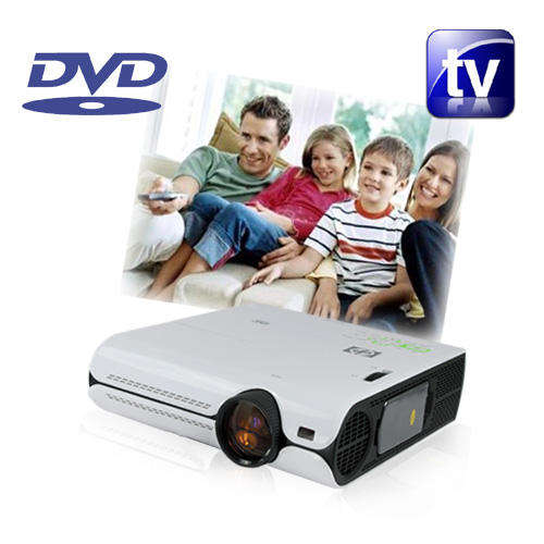 Multimedia Projector with DVD Player + TV + HDMI + Games