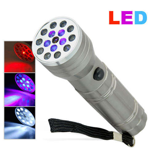 CSI 3-in-1 Super Flashlight (LED, UV, Laser)