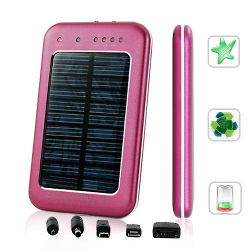 Solar Battery Charger For Mobile Phones and Mini USB Devices