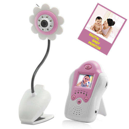 Baby Monitor (Night Vision, AV OUT, Flower Design)