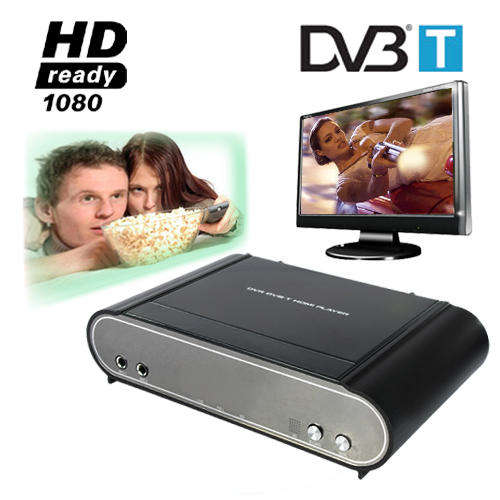 HDD Multimedia Player + DVR with DVB-T (Hi-Def up to 1080i)