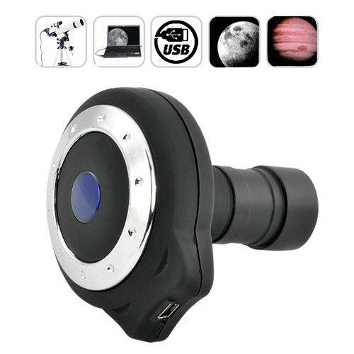 Digital Eyepiece for Telescope - View and Record to Computer