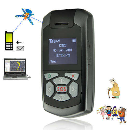 Personal GPS Tracker with OLED Screen and Two Way Calling