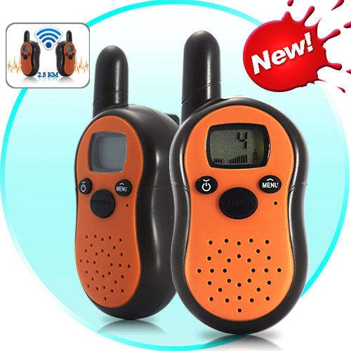 Mini Walkie Talkie Set - 2.5 KM Long Range (EU) - J67