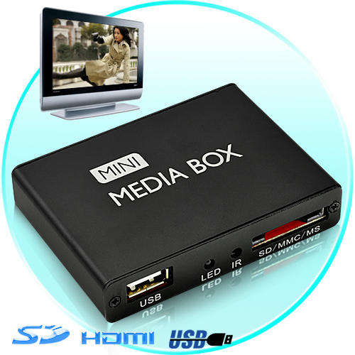Digital Media Player for TV (HDMI, USB, SD, AV) - E138